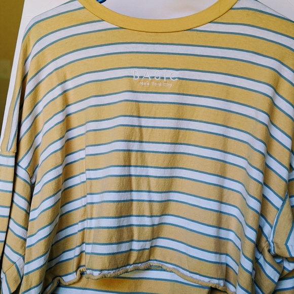 Cotton on Striped crop top - Picture 3 of 3